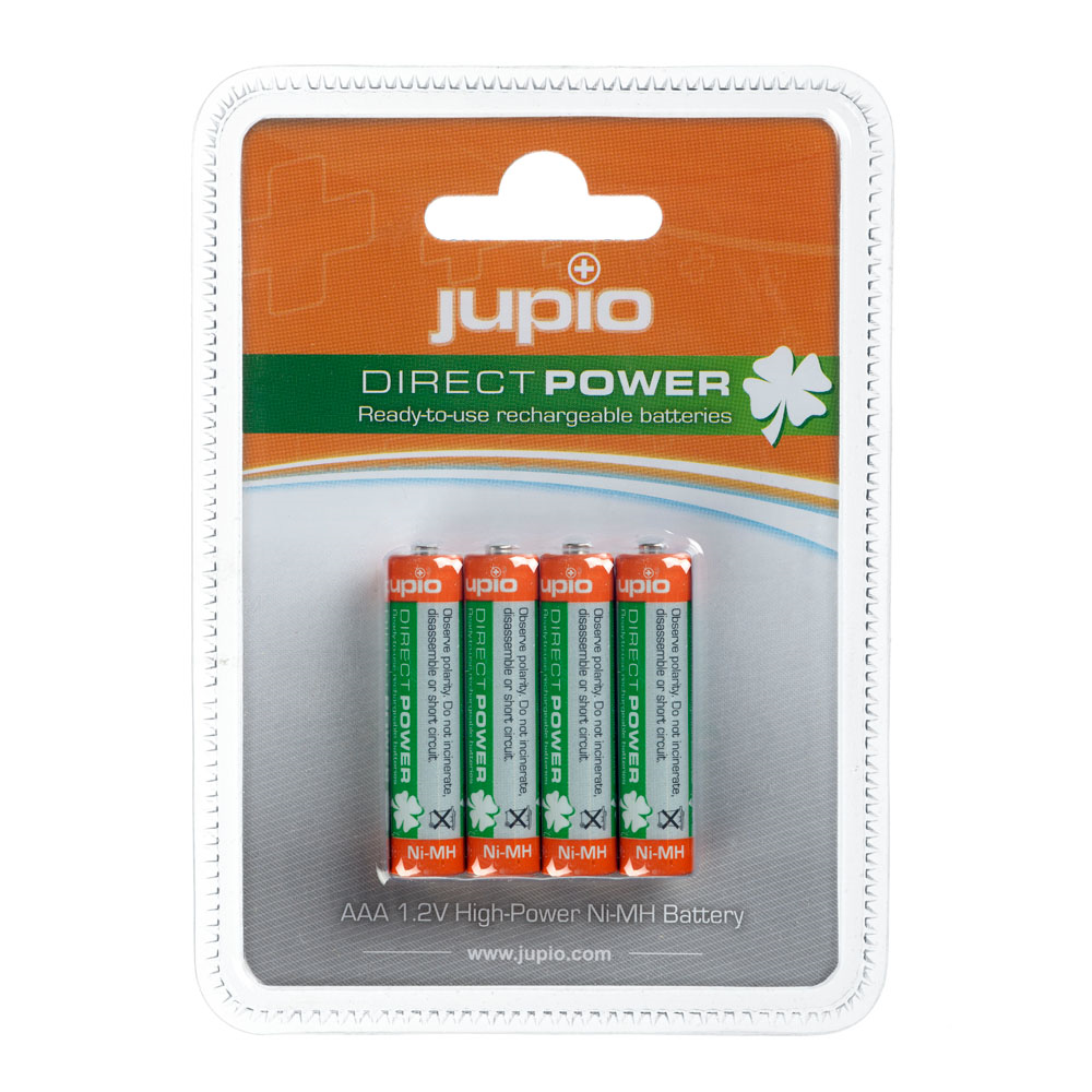 Afbeelding van Rechargeable Batteries AAA 850 mAh 4 pcs DIRECT POWER VPE-10