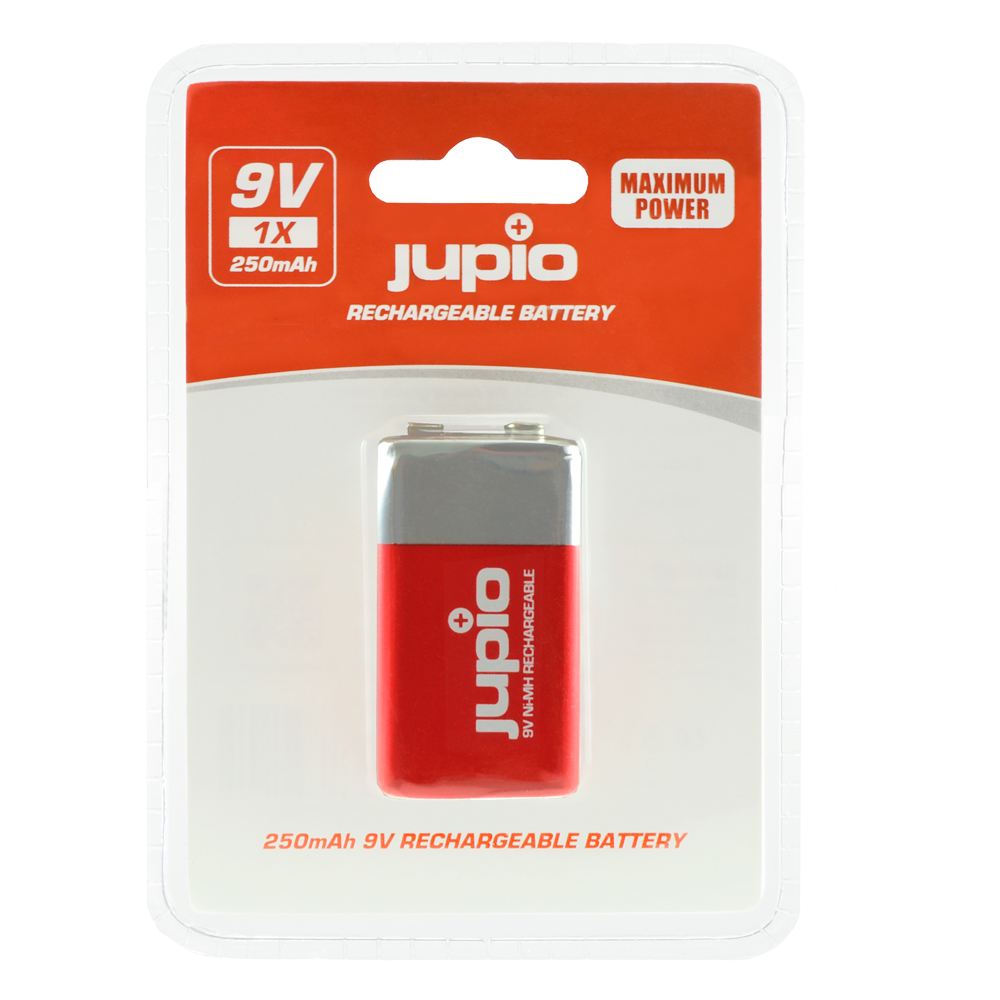 Afbeelding van Rechargeable Battery 9V 250mAh 1 pc