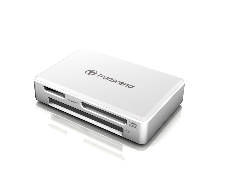 Afbeelding van Transcend USB 3.1 All-in-1 Multi Memory Card Reader (SDHC | microSDHC | CompactFlash)