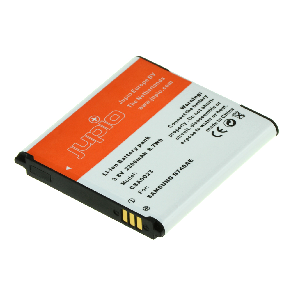 Afbeelding van B740AU / B740AE for Samsung NX Mini / NX3000/ S4 Zoom 2300 mAh