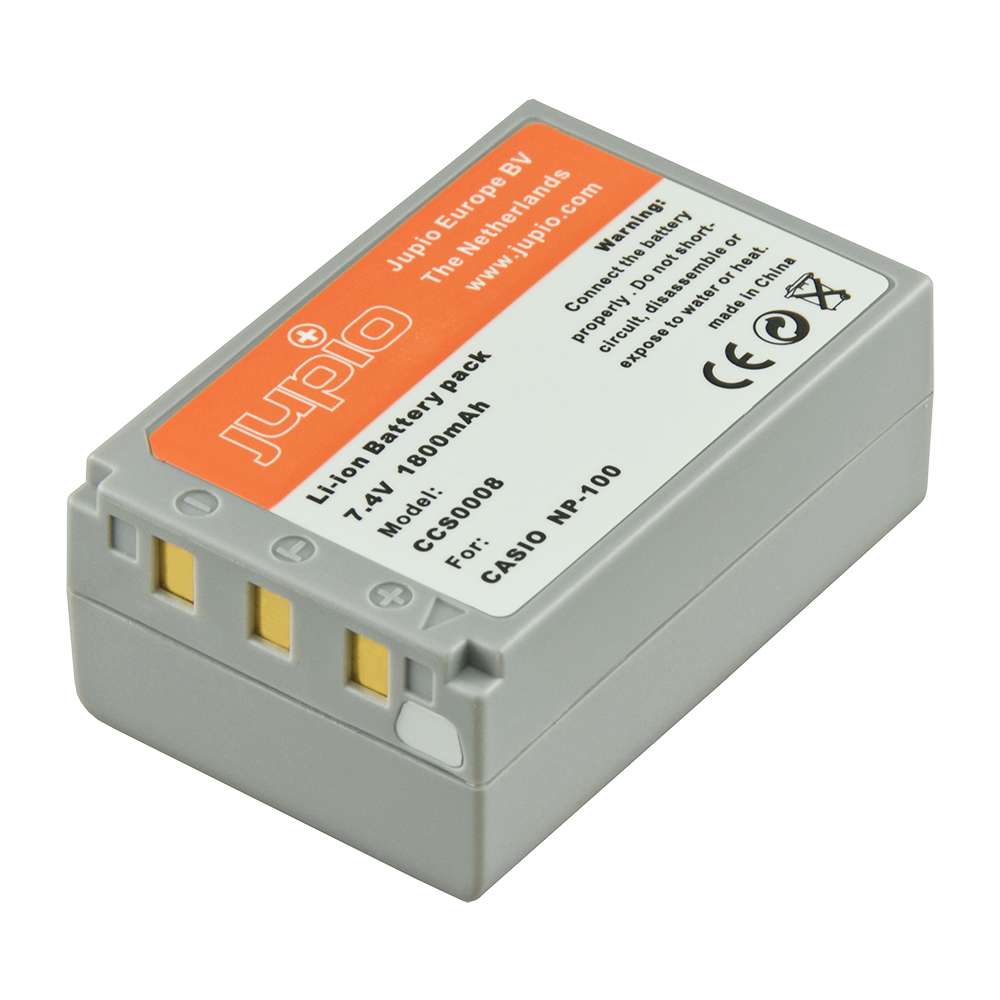 Afbeelding van NP-100 for Casio 1800 mAh